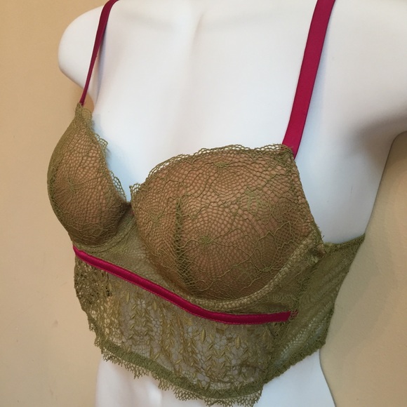 NWT Intimissimi Sophia Lace Padded Underwire Adjustable Bra Balconette S… - Picture 3 of 8